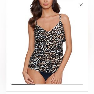 MagicSuit Tankini top Leopard print 8
